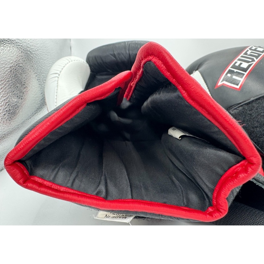 12oz Revgear Sentinel Leather Gel Padded Sparring Boxing Gloves MMA Kickbox - Picture 9 of 11